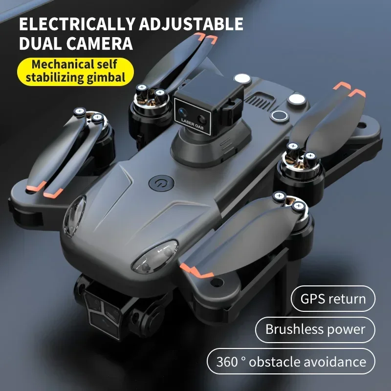 

Children's Boy Toy PTZ Aerial Drone with GPS Automatic Return, Remote Control Airplane & Folding Quadcopter - Perfect Holiday