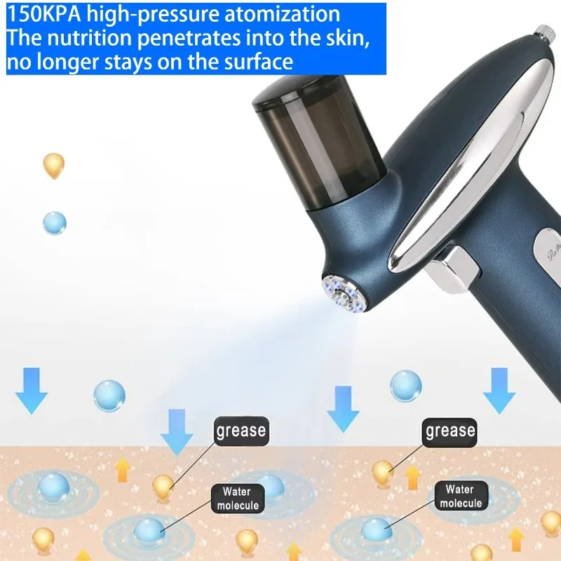 High Quality Durable Using Various Oxygen spray machine Cordless Makeup Airbrush Facial Device Beauty Equipment