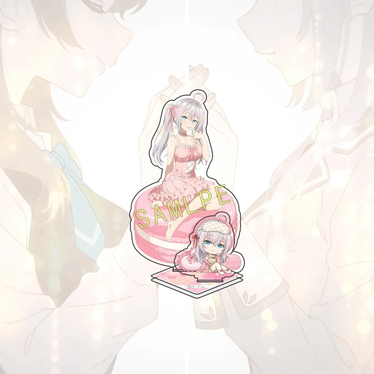 Anime Alya Sometimes Hides Her Feelings in Russian 15cm Acrylic Figure Alisa Standing Model Desktop Decoration Fan Gift Keychain