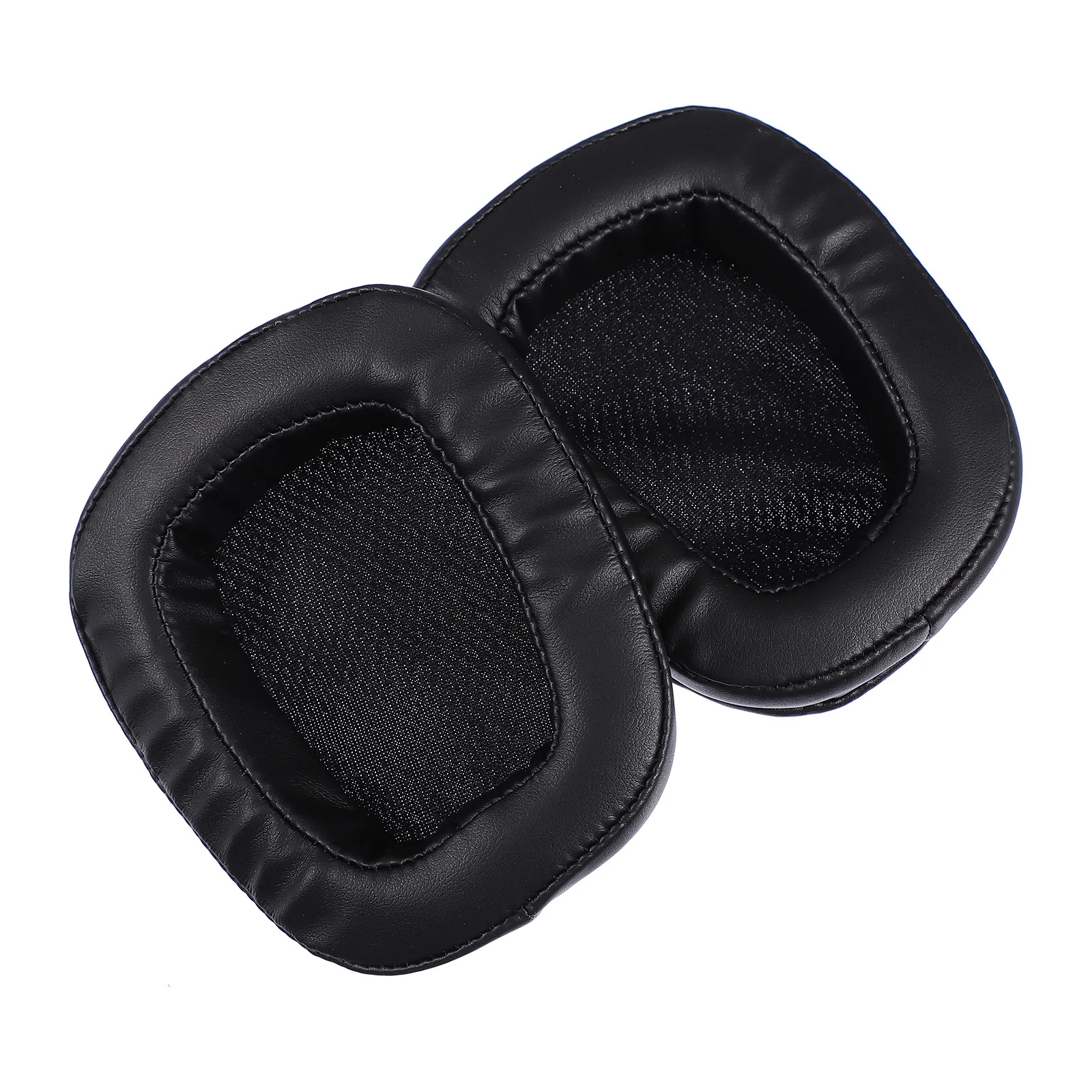 

2pcs Black Headphone Ear Pads Replacement For G633 G933 Comfortable Durable Ear Cushions Headset Cover Protective Pad
