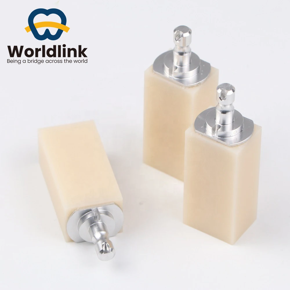 

WorldLink 5Pcs PMMA Block Dental Lab Monocolor Resin Sirona Mxcl And Cerec System for CAD/CAM Material