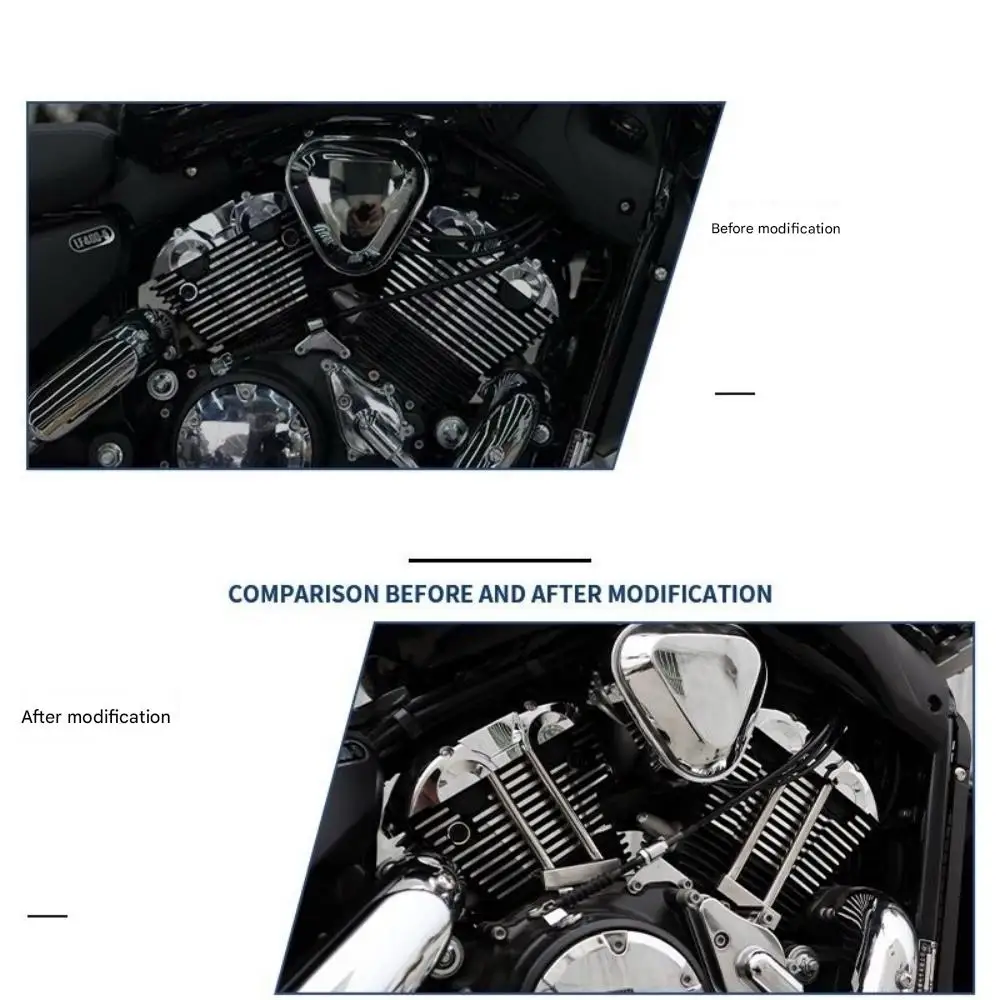 غطاء مزخرف لمحرك Lifan V400 غطاء حماية المحرك المعدل Lifan V400