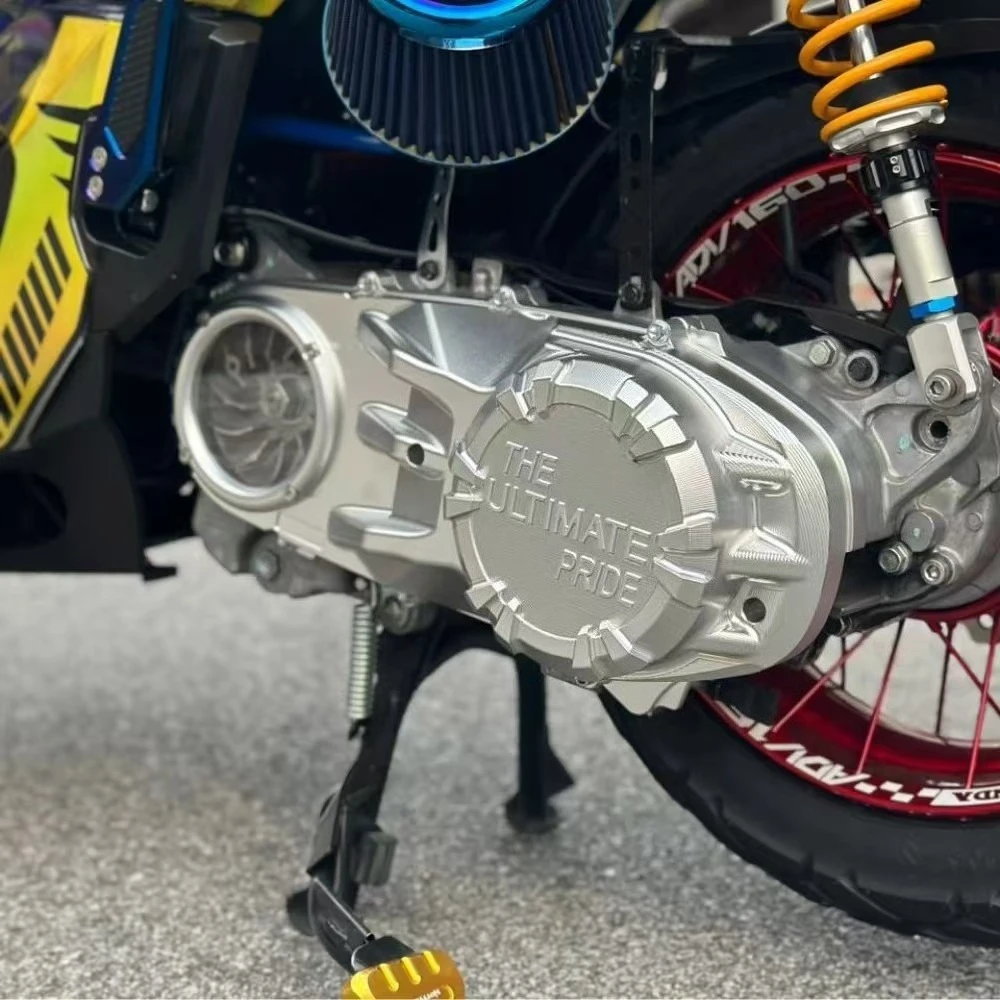 Motorcycle Transmission Chain Cover Sprocket Guard CNC Aluminum Fairing Decoration Accessories For Honda PCX 160 ADV160 Rario160
