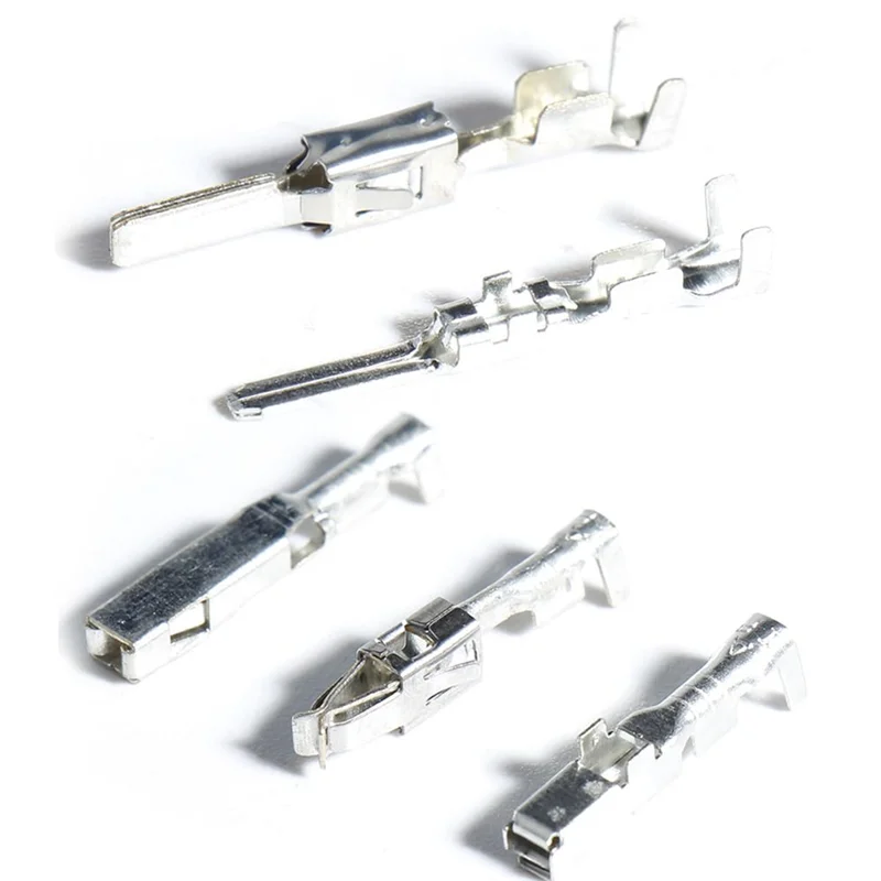 

690Pcs Connector Pins Crimped Terminal Automotive Car Kit Electrical 1-3.5Mm Motorcycle Atv Wire Male Female Crimp Set