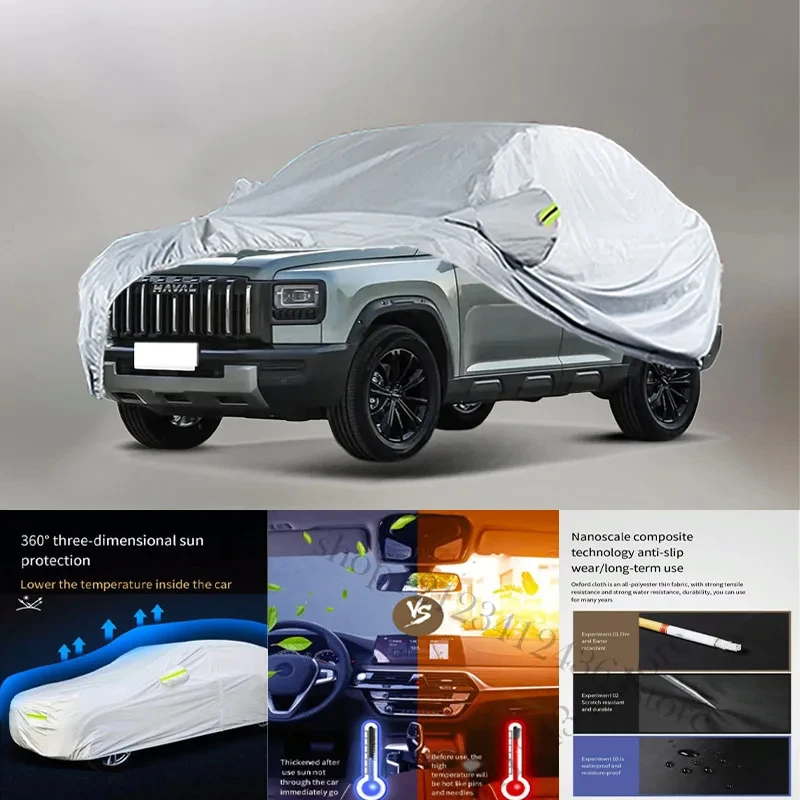 

For Haval Raptor Car cover Exterior Car Cover Outdoor Protection Full Car Covers Waterproof