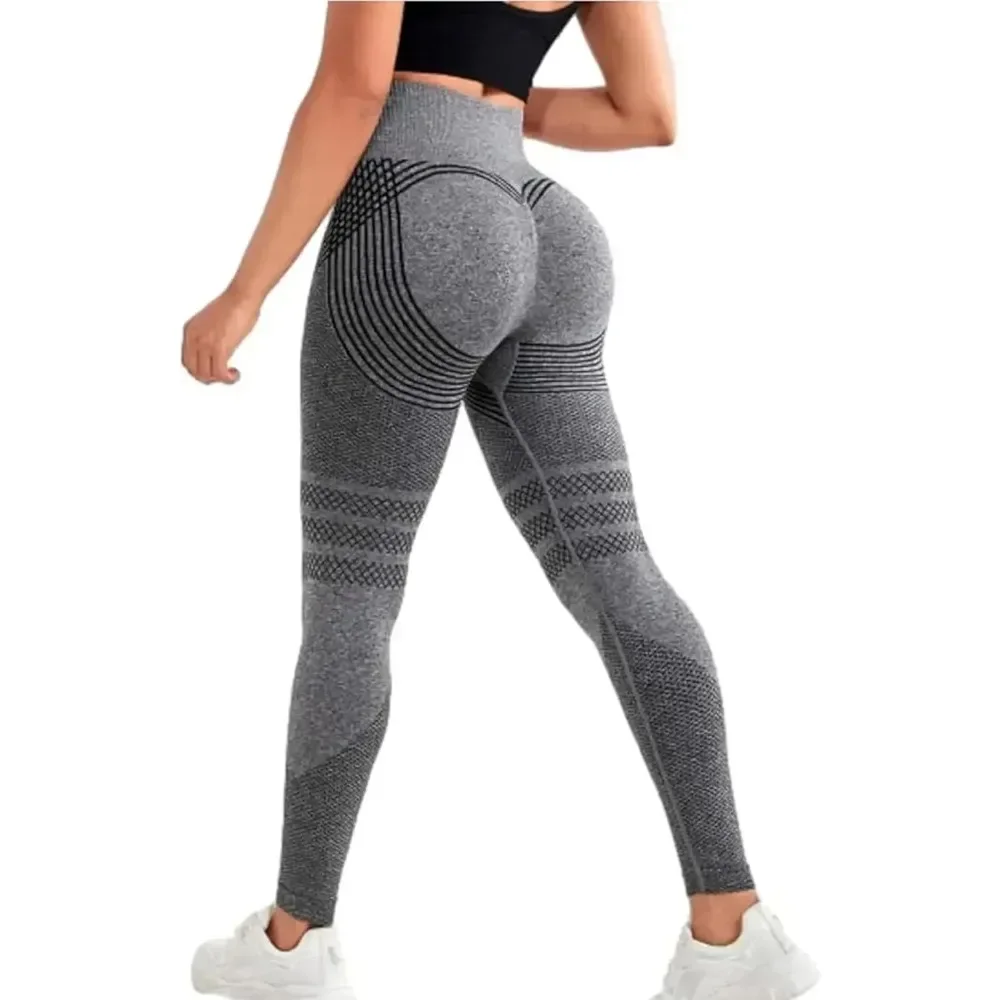 Slimove Cellulite 3D Leggings, High Waisted Butt Lifting Tummy Training Control, Anti Cellulite Legging for Gym Workout image 4