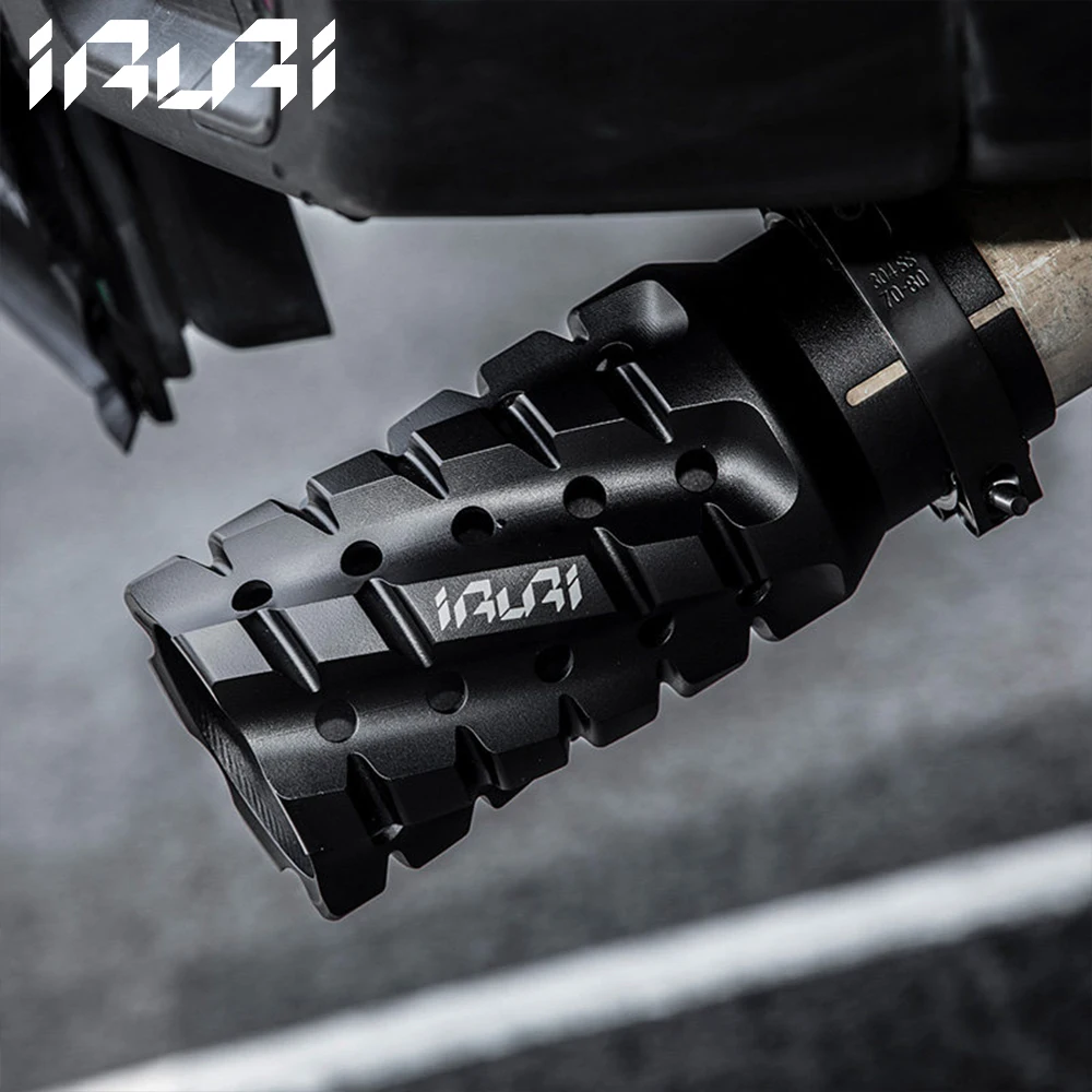 IRURI Aluminum Alloy Exhaust Tip Cover, Stylish Tailpipe Decor, for Jeep Wrangler JL