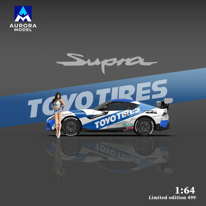 

Aurora Model AM 1:64 Supra A90 Diecast Collector's Vehicle Model Car