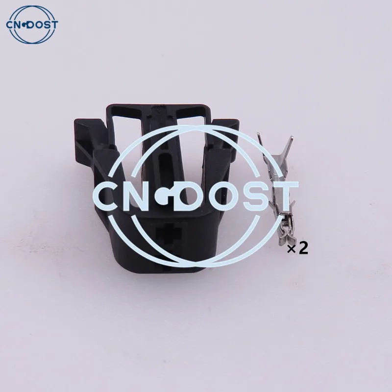 

1 Set 2 Pin 535972731 535972721 AC Assembly Auto Connector Socket Audio Sensor Plug 535 972 721 For VW