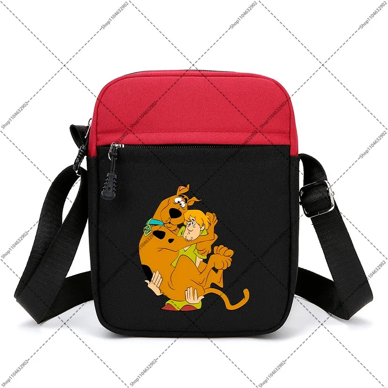 Scooby Doo Crossbody Bags for Women Cartoon Anime Pattern Printed Shoulder Bag Unisex Outdoor Fashion Handbags Birthday Gifts view 4