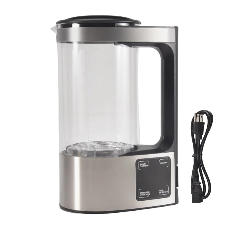 أجزاء الأجهزة 2L زجاجة ماء الهيدروجين الغنية آلة المؤين المياه القلوية تصفية المياه شرب مولد مياه الهيدروجين الولايات المتحدة Plu