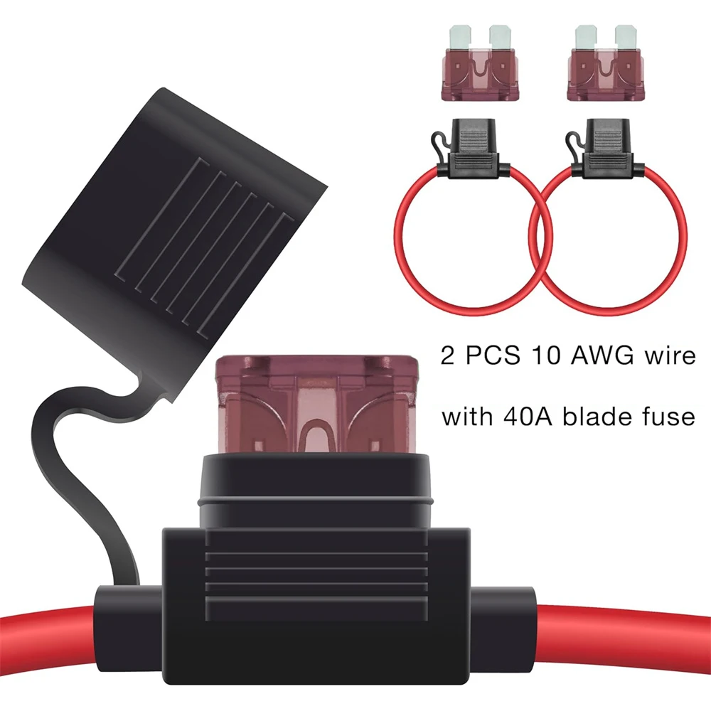 2PCS Inline Fuse Ho… - image