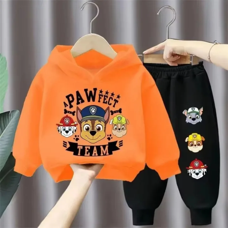 2026 Herbst Langarm-Pullover und Lange Hose Zweiteiliger Anzug für Kinderbekleidung Jungen Jogginganzug-Set Kinder-Trainingsanzug Winter – Detail 4