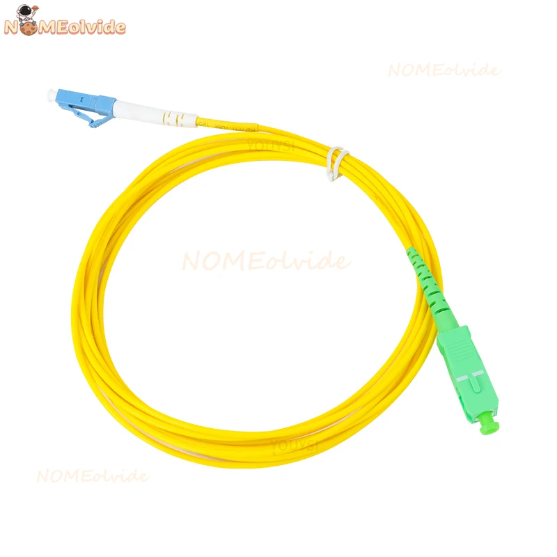 10PCS Simplex SC/APC-LC/UPC Fiber Optic Patch Cord Cable 1m/2m/3m/5m/10m Fiber Optic Jumper Cable 2.0mm Or 3.omm High Quality