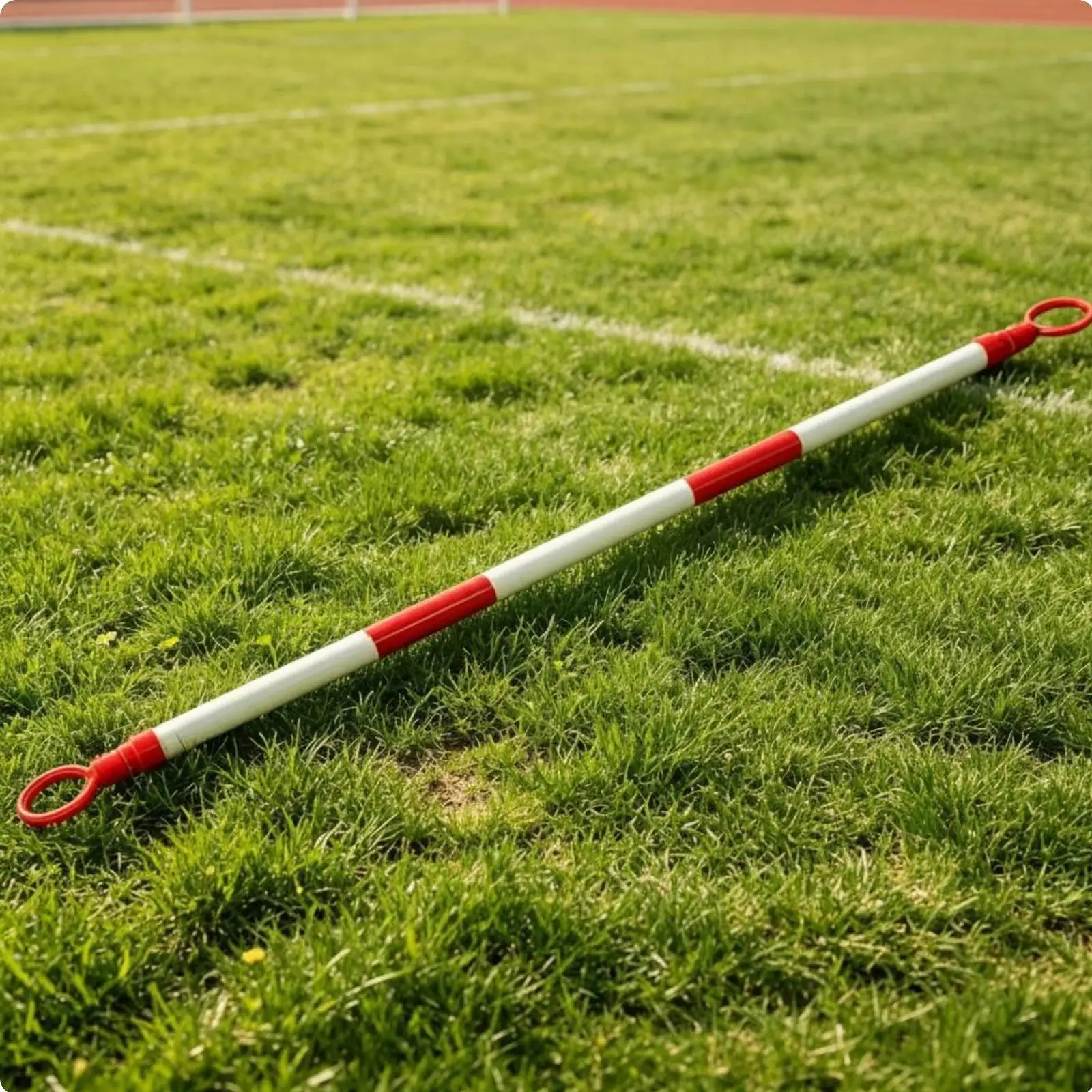 Balance Bike Training Marker Pole High Visibility Retractable Agility Pole Easy Setup Telescopic Cone Bar for Athletes, Coaches,