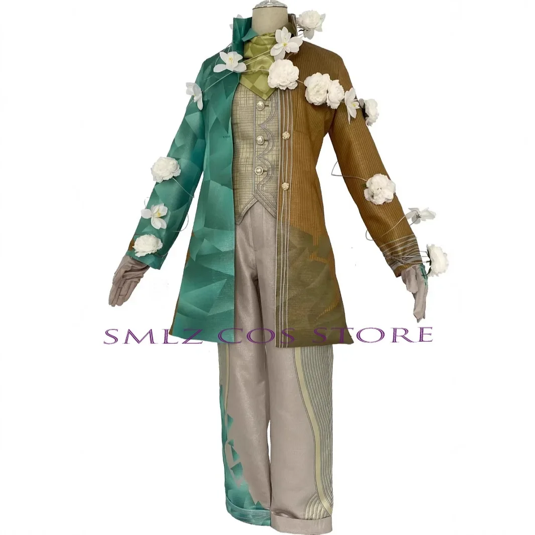 Aesop Carl Cosplay Costume Game Identity V Embalmer Cosplay Suit Party Clothing Halloween Carnival Uniforms for Man Suits