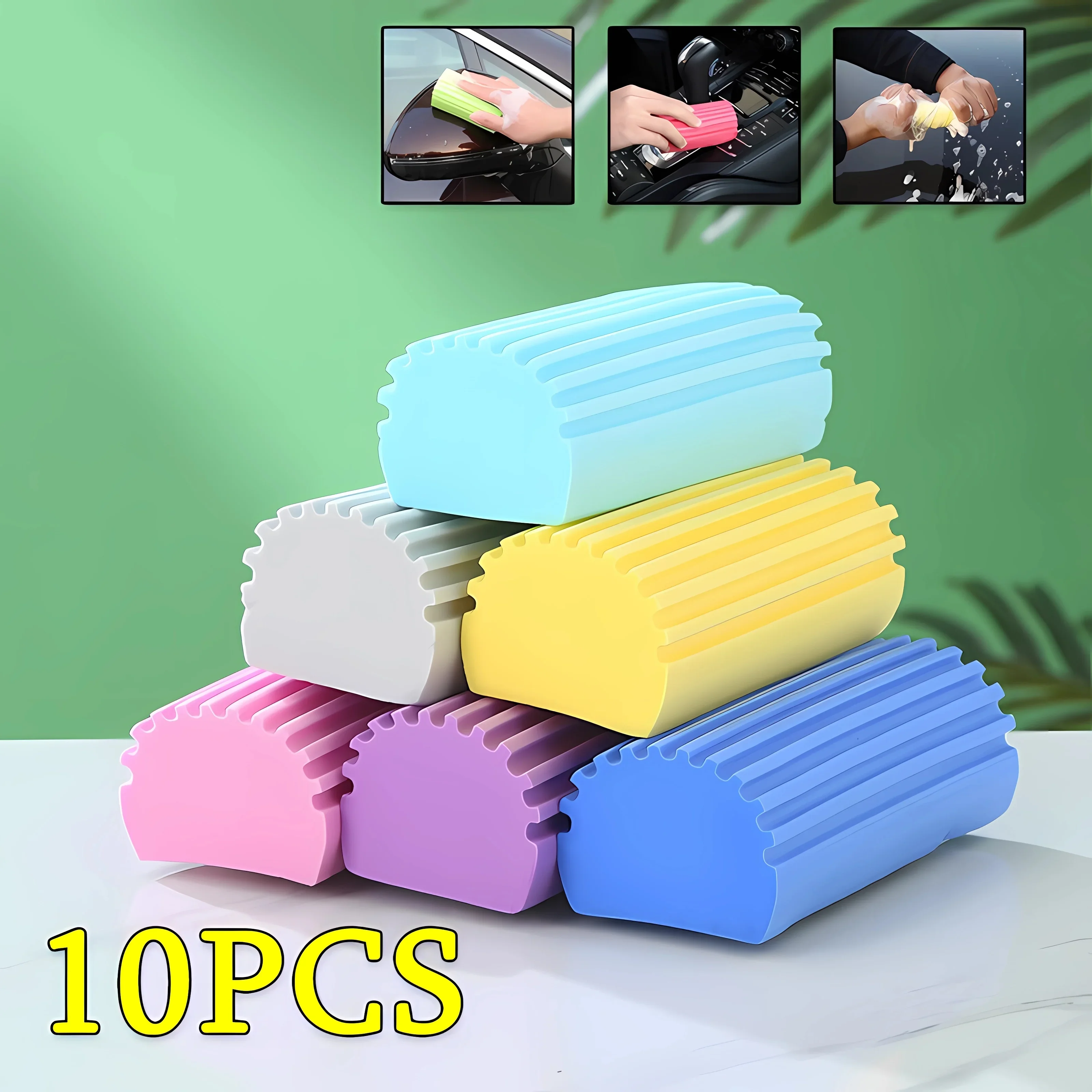 Multifunctional Strong Water Pva Cleaning Products for Home Multifunctional Household Reusable Washable Sponge Sponges Wipe Car