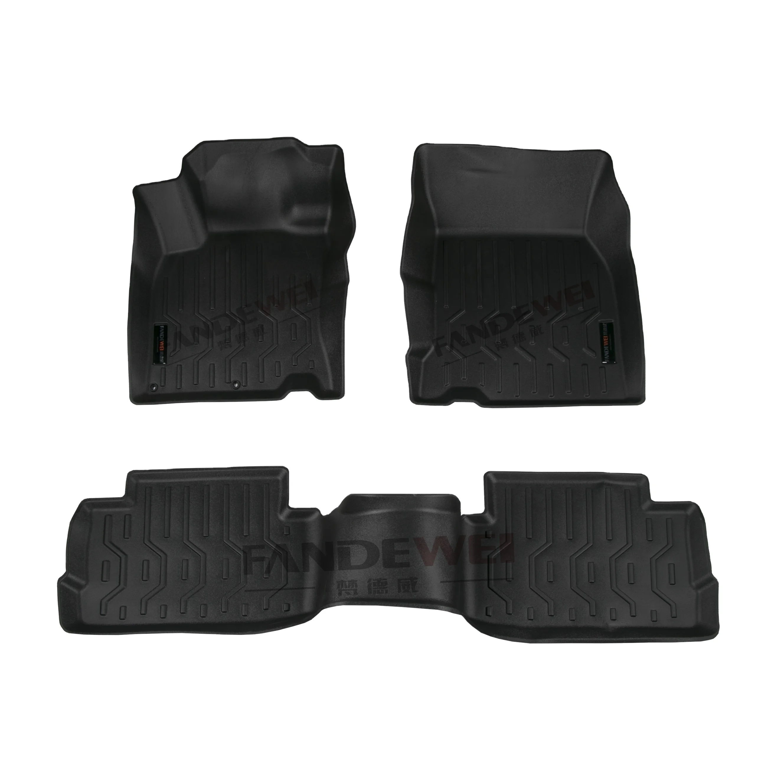 3D TPV Rubber Best Quality Car Floor Mat Anti-slip Anti Scratch Fireproofing for NISSAN Qashqai 2019+