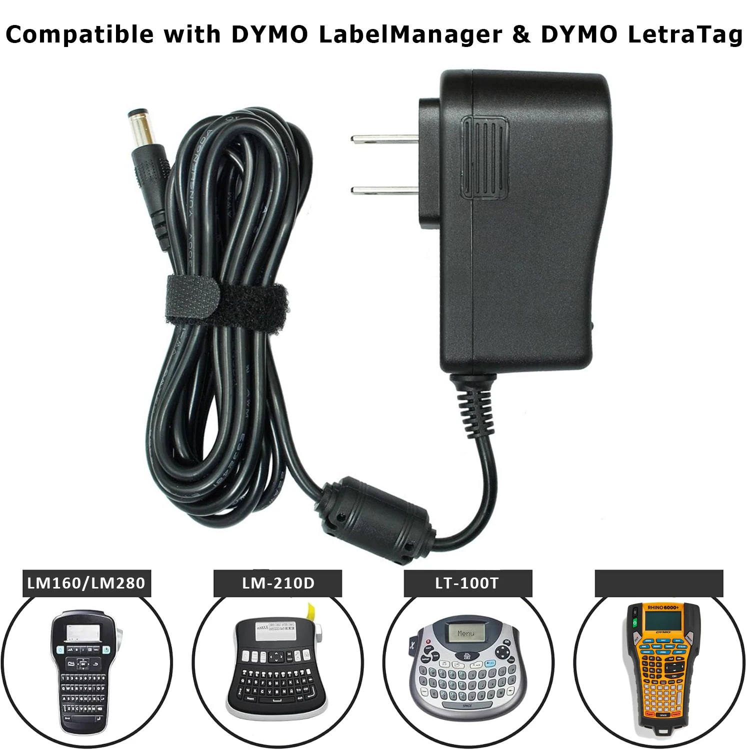 9V 2A Power Supply Ac Dc Adapter fit for DYMO LM160 280 210D 420P Rhino 4200 5200 6000+ LetraTag LT-100T 500TS