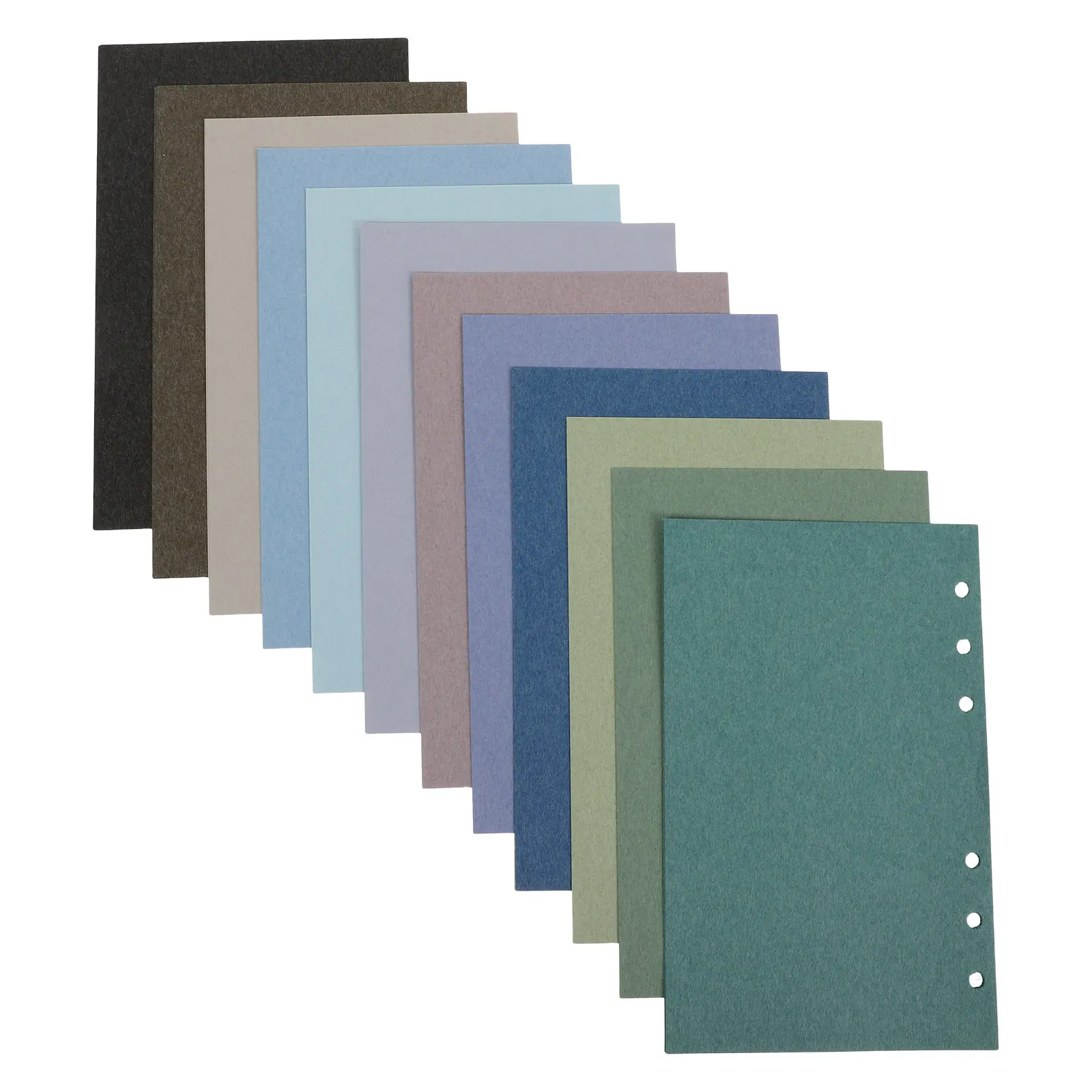 

24 шт. сменных листов для блокнота A6, двусторонние вкладыши для планировщика, для скрапбукинга