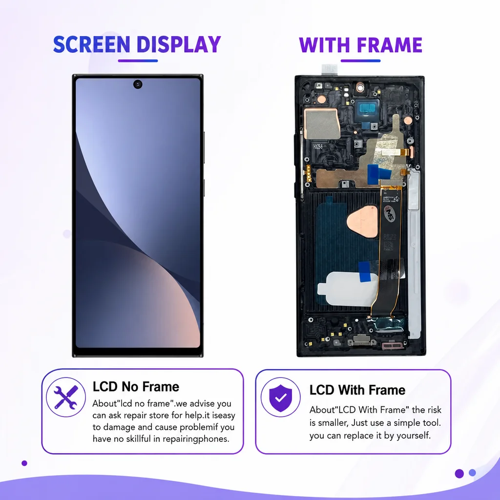 AAA+ TFT For Samsung Galaxy Note20 Note20 Ultra Display Touch Screen Digitizer Assembly For SM-N980F/DS SM-N985F/DS Replace Part - view 6