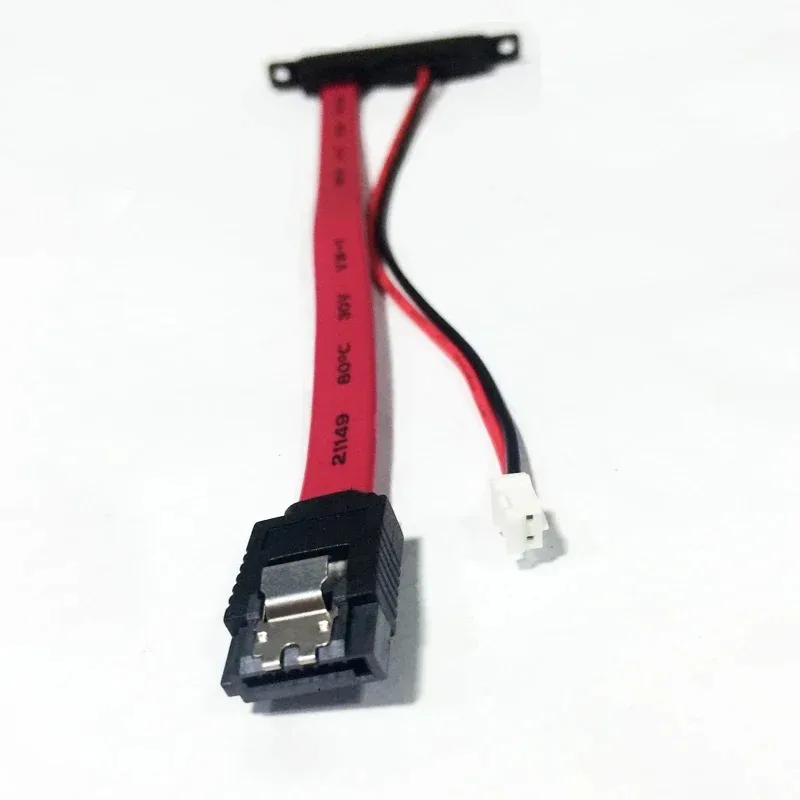 2-in-1 7Pin SATA DATA + 2Pin FDD Floppy Power Combo 7+15 Pin  22P  Conjoint CD/DVD HD Cable
