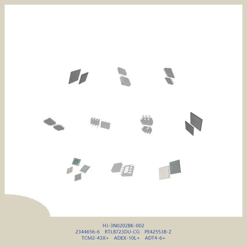 HJ-3N0202BK-002 2344656-6 RTL8723DU-CG PE42553B-Z TCM2-43X+ ADEX-10L+ ADT4-6+