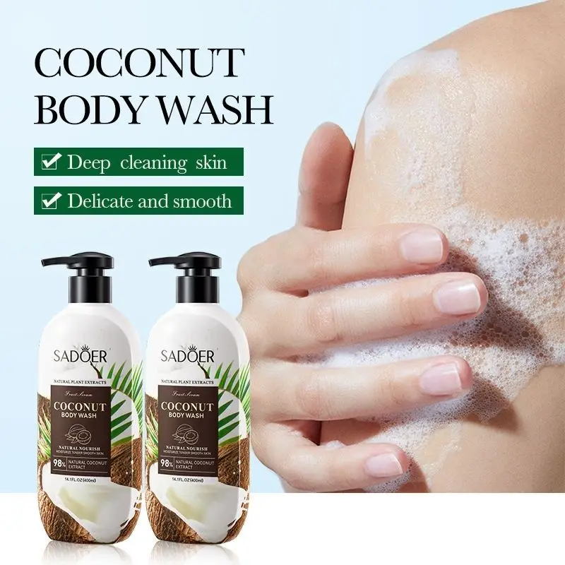coconut-creamy-lemon-brightening-body-scrub-wash-deeply-moisturizing-exfoliating-shower-gel-for-glowing-radiant-skin-tone