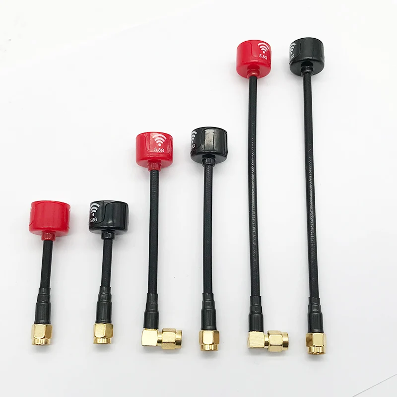 5.8G Lollipop LHCP Antenna High Gain 3Dbi SMA/RPSMA Connector for Caddx VISTA Digital HD DJI Air Unit FPV System Racing Drone