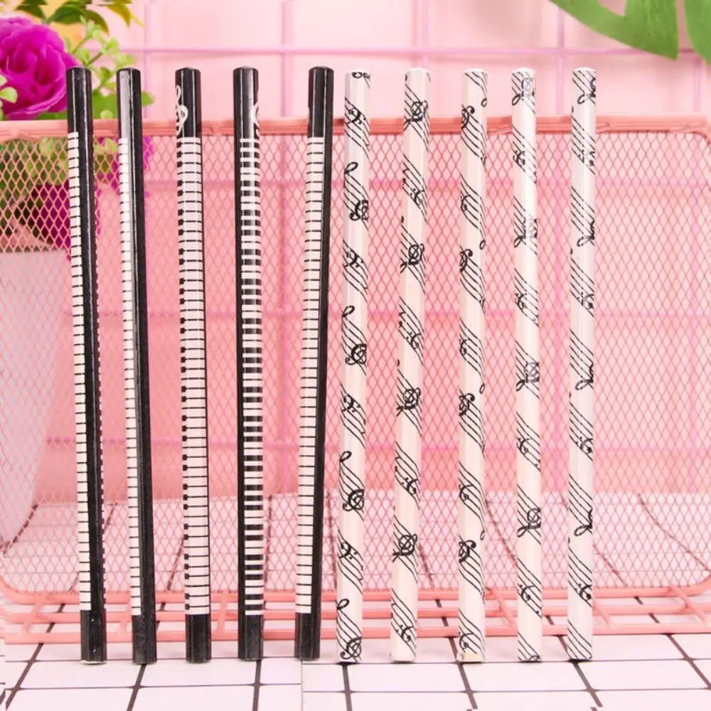 12pcs 175mm Musical Note 2B Pencil Creative Music Stationery Kids Gift School Office Supplies