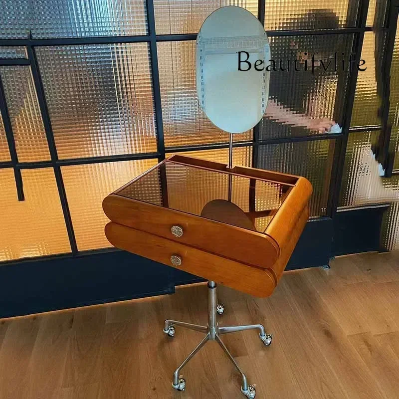 

Pd BJ Stool Glass Drawers Dresser Eithe Girl Box Luxury Living Room Storage Dressing Table Bedroom Women Comoda Pra Quarto Furni