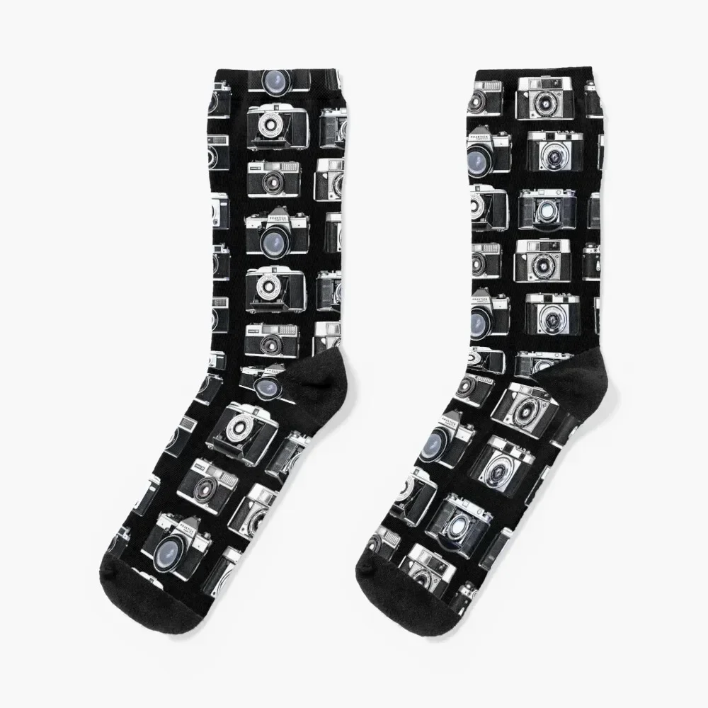 Vintage Camera, Retro Photography Socks luxe summer Argentina Socks Women Men's