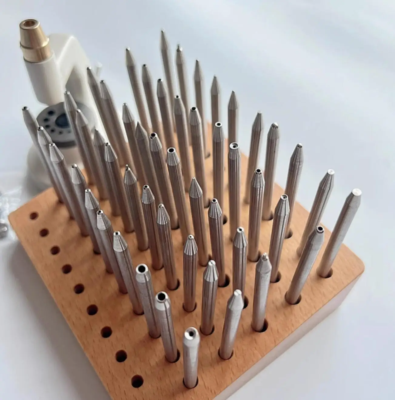 

Vintage 5285 B Staking Watchmaker's Repair Tool Incomplete Set for Watch Repairs Dismantle Parts And Balance Wheel