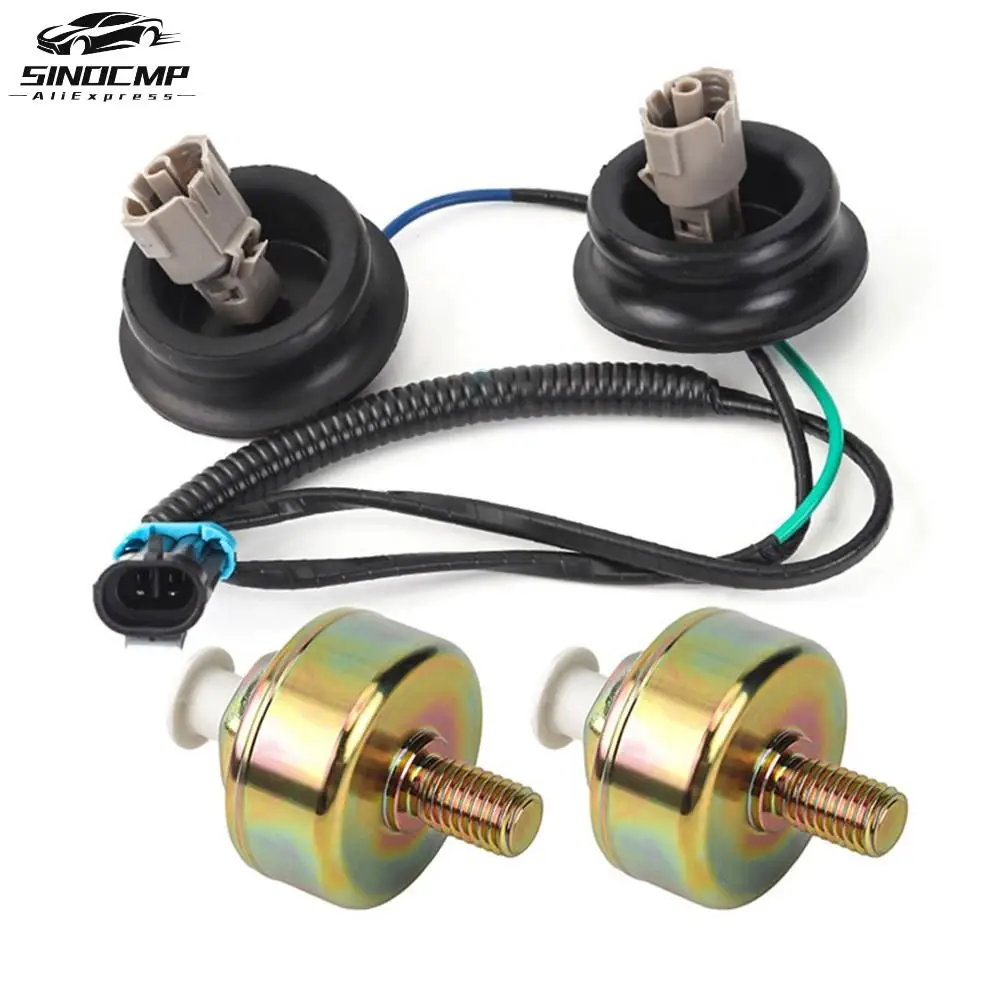 

2Pcs 10456603 12589867 Knock Harness Sensor 12601822 8104566030 For Buick Rainier Cadillac GM LS1 LQ4 LQ9 6.0 5.3 5.7