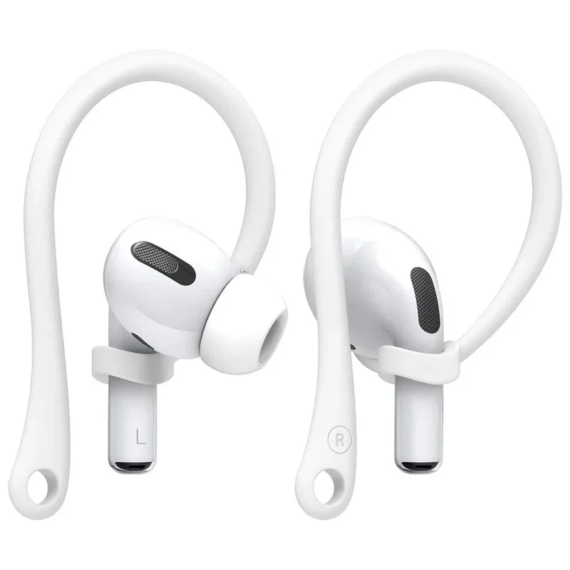 1-5 pares de auriculares Bluetooth con gancho de silicona para Airpods, clip de sujeción para auriculares, accesorios de repuesto para auriculares 3