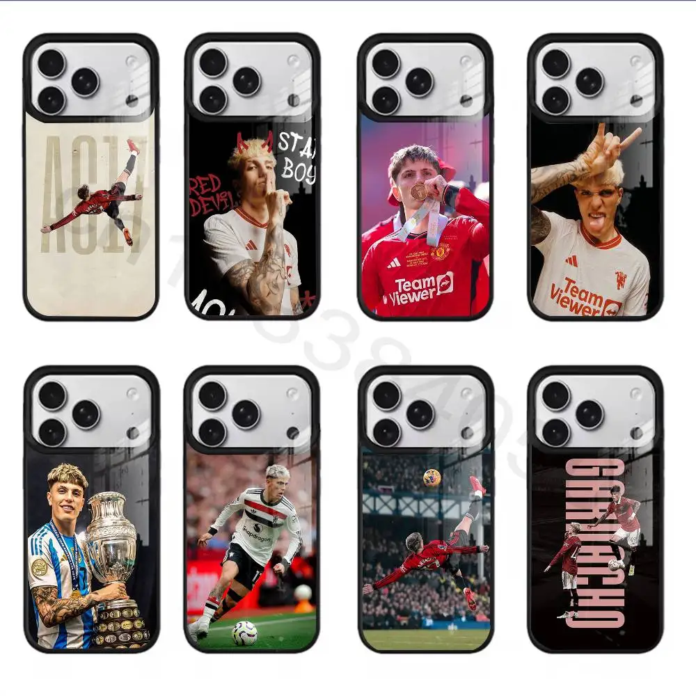 Чехол для телефона A-Alejandro G-Garnacho для iPhone 17, 16, 15, 14, 13, 12, 11, Pro, Max, Plus, Mini, SE4, магнитный, для беспроводной зарядки Magsafe
