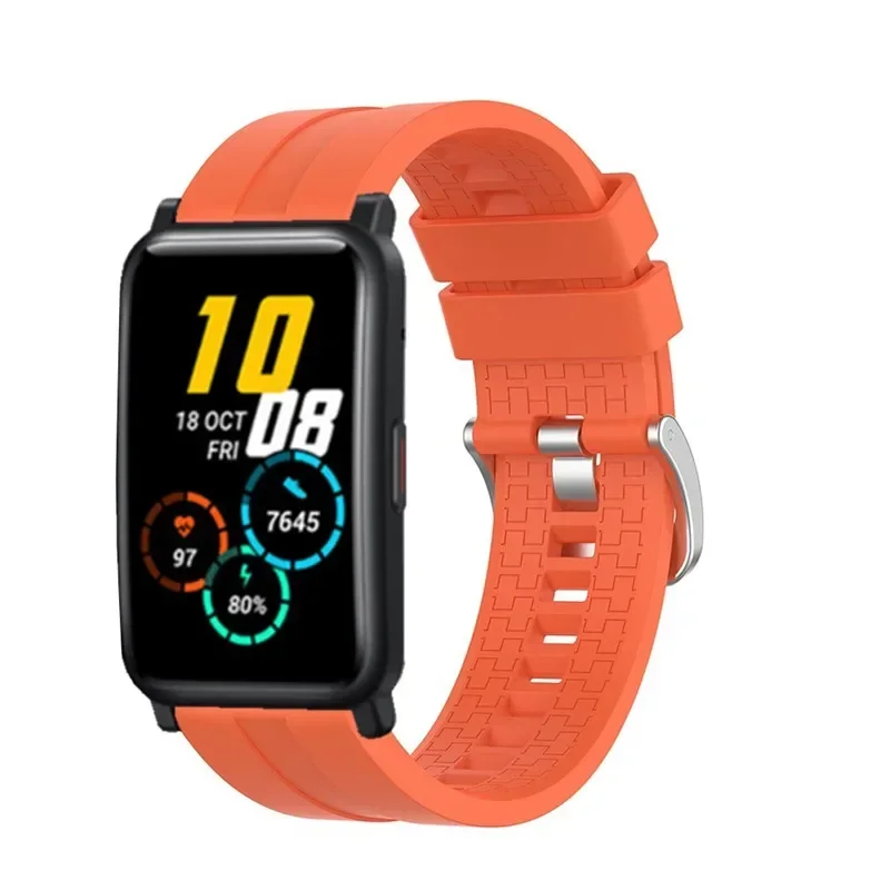 20 mm 22 mm Silikonarmband für Samsung Galaxy 3 4 40 42 46 mm 41 45 Softband für Huawei Watch GT2/GT2E/GT Smartwatch-Gürtel