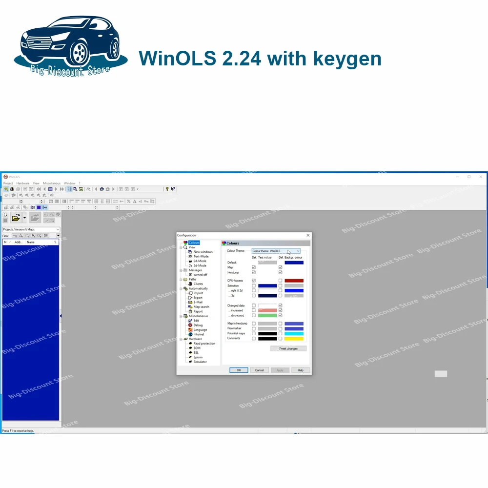 WinOLS 2.24 with keygen ECM TITANIUM immo service tool v1.2 All Data Auto Repair Software support Win 10 64Bit 2024 HOT Selling