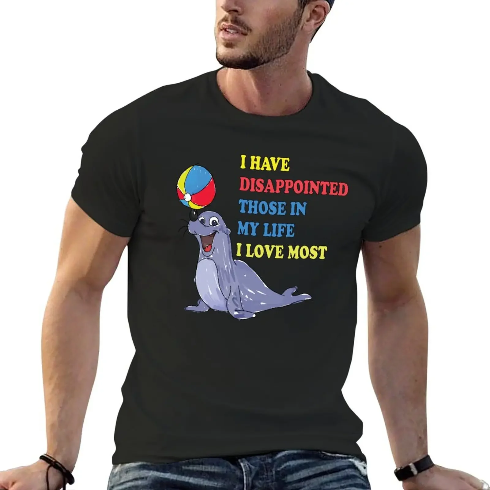 I Have Disappointed Those In My Life I Love Most T-Shirt customs anime t shirts men clothes