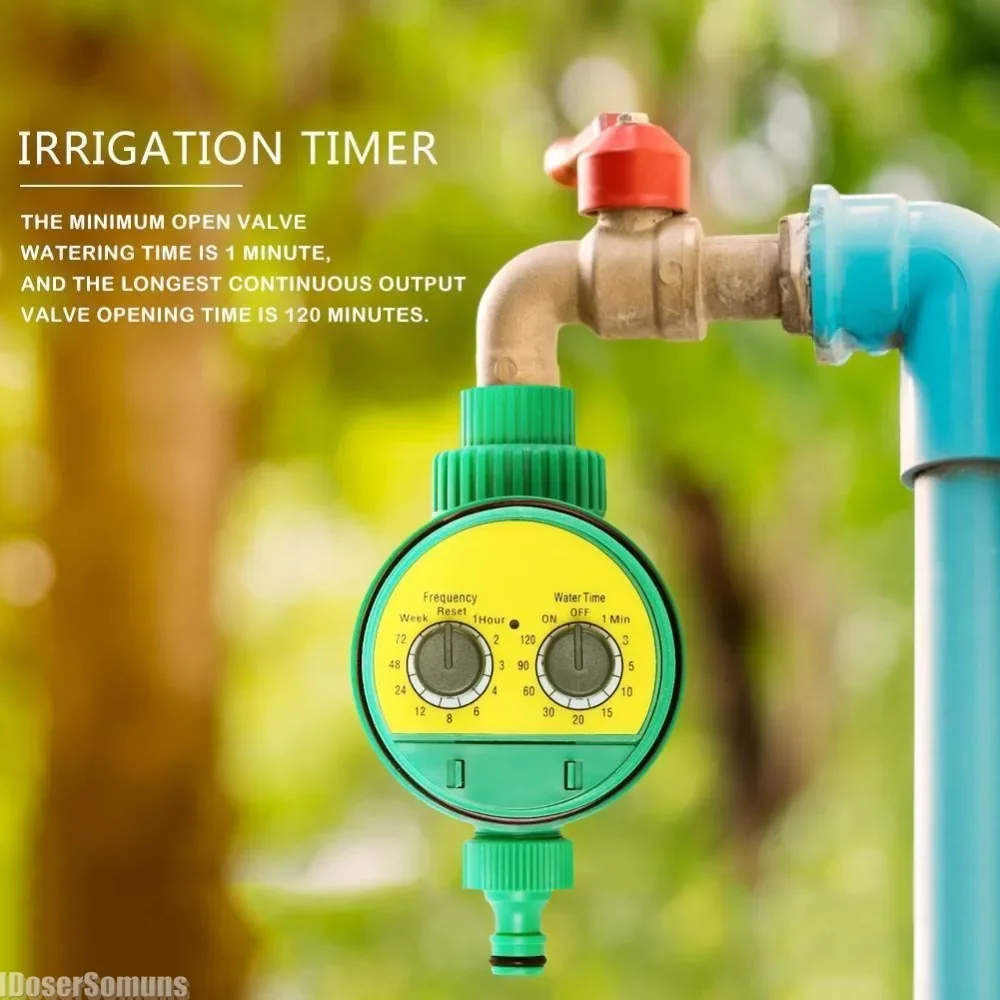 Automatic Sprinkler Controller Programmable Valve Outdoor Timed Irrigation Timer Controller Hose Water Timer Faucet Garden Tool