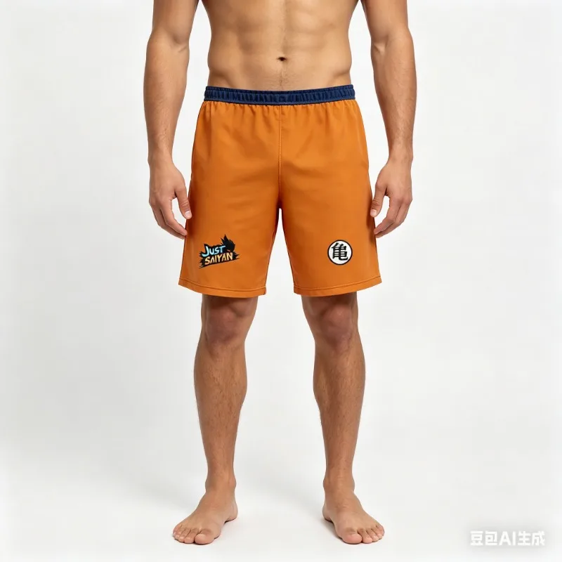 2026 Goku Dragon Ball Z Gym-Shorts für Erwachsene und Kinder, Anime-Bedruckte Shorts, Schnelltrocknende Sportshorts mit Kordelzug und Tasche