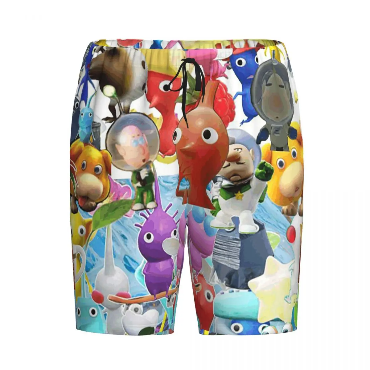 

Custom Pikmin Characters Shorts Sleeping Pants Men Pajama Pants Lounge Sleep Sleepwear Bottoms