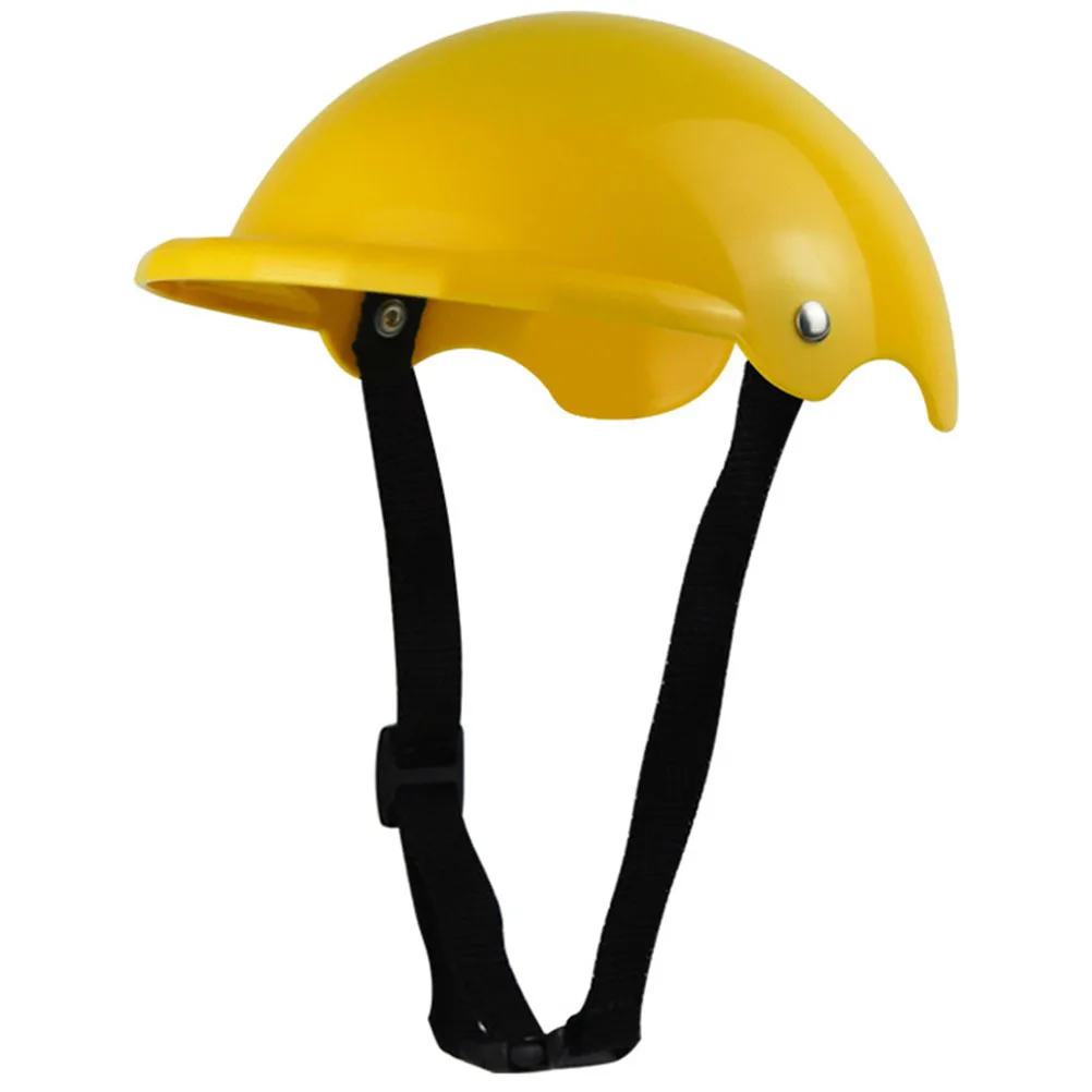 

Pet for Dogs Cats Lightweight Plastic Safety Headgear Protective Compact Design Adjustable Strap Outdoor Adventure Gear