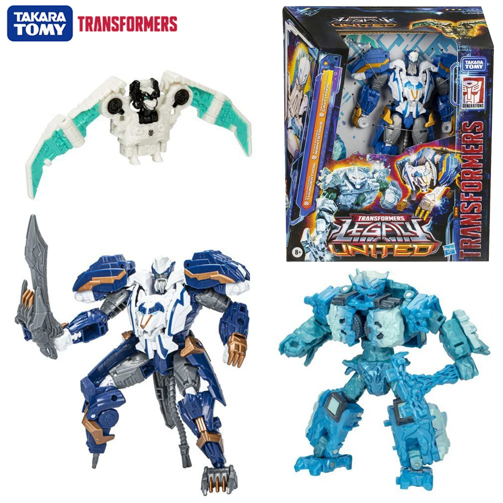 

IN STOCK Transformers Legacy United Thundertron & Nightstrike & Calcitron 3-Pack Nice Collectible Anime Action Figure Model Toys