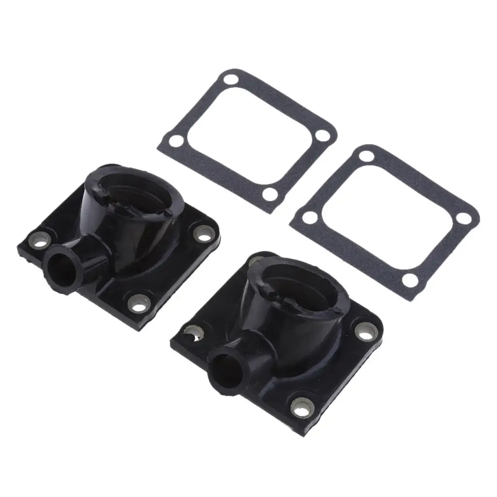 2 Pcs Intake Boat Fuel Delivery Carburetor And Gasket for 350 Yfz350 87-06