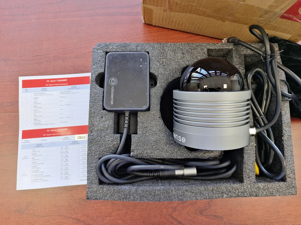 360°×90° ultra wide field Angle liDAR sensor Robosense 3D lidar RS