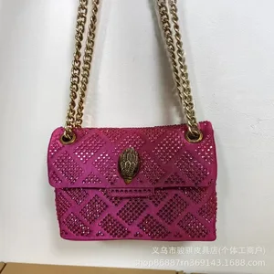 2025 New Kurt Geiger New Niche Hot Drilling Joker Hanging Eagle Head Magnetic Buckle Multicolored Bag Advanced Retro 6 Main Sales Kurt Geiger Bolsa - №2
