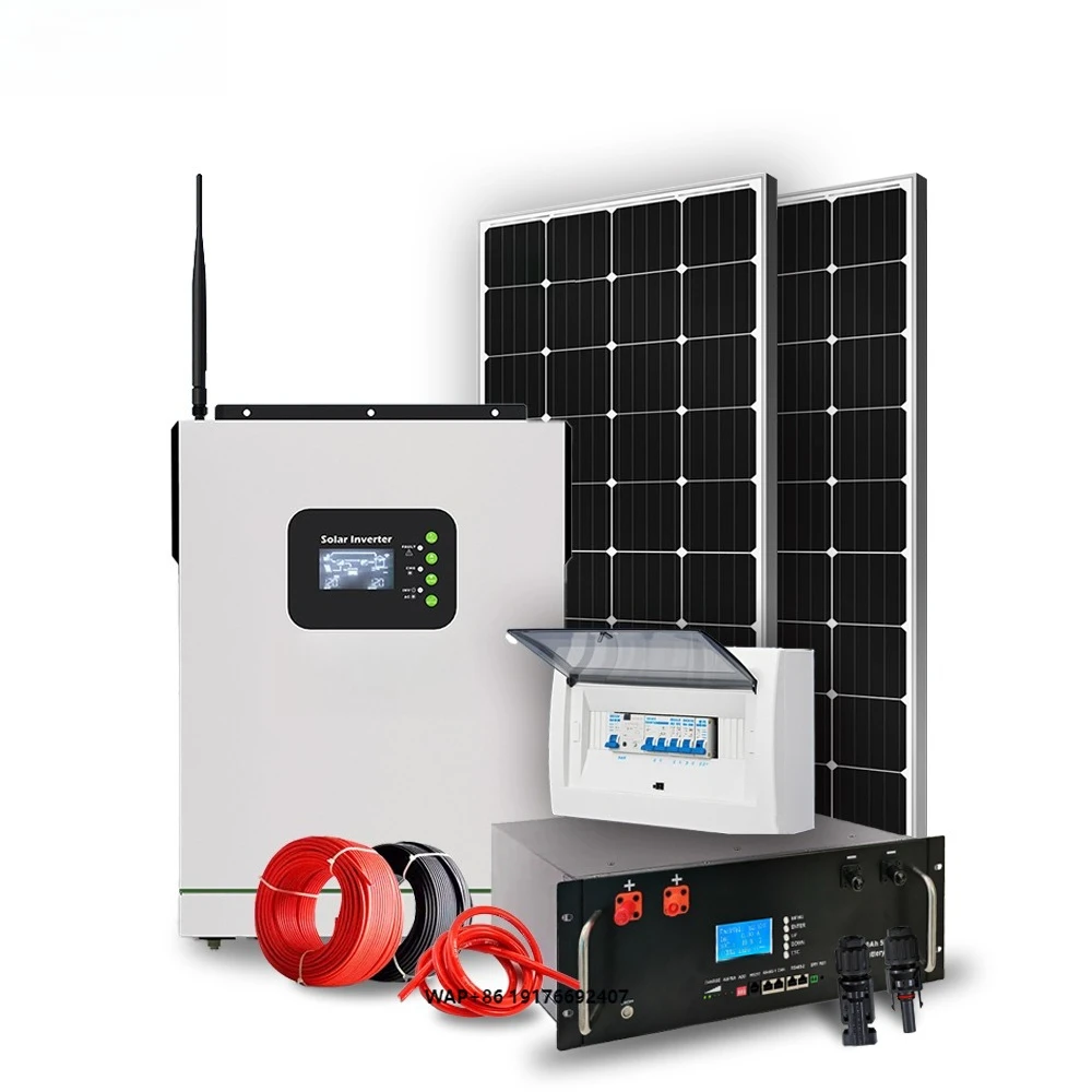 SUYEEGO Solar Systems Off Grid Complete Kit Home Solar 5.5kw Battery Hybrid Power Invert Panel System ’Household Electricity