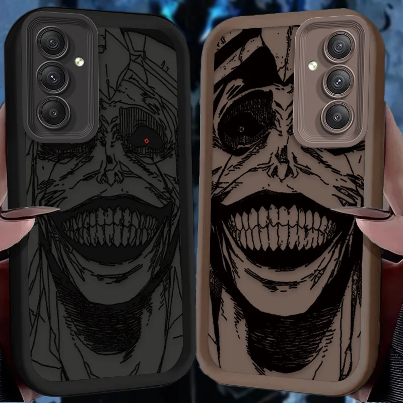 Anime S-Solo Levelings Case for Samsung Galaxy S24 S25 S23 Ultra S22 S21 Plus FE 5G A34 A54 A14 A73 A53 A33 5G Silicone Cover