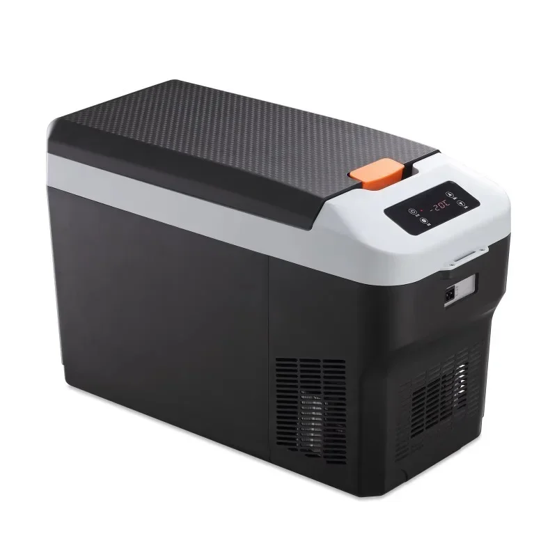 27-Liter Mini Portable Compressor Car Fridge Freezer Hot Popular 12V Plastic Refrigerator for Home Office or Car Use